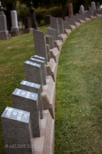 Gravestones of the victims of the Titanic, Fairview Lawn  Cemetery