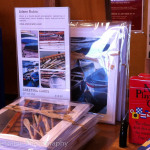 Boat photo card packages on display in gift shop